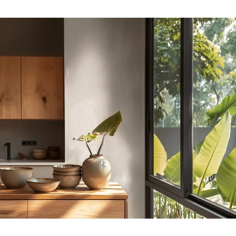 Vliestapete Putzoptik Creme moderne Struktur-Tapete Betonoptik (KG-171747)