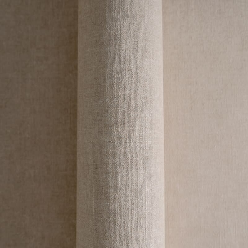 Strukturtapete Leinenoptik Beige Vliestapete Stoffoptik (KG-171753)