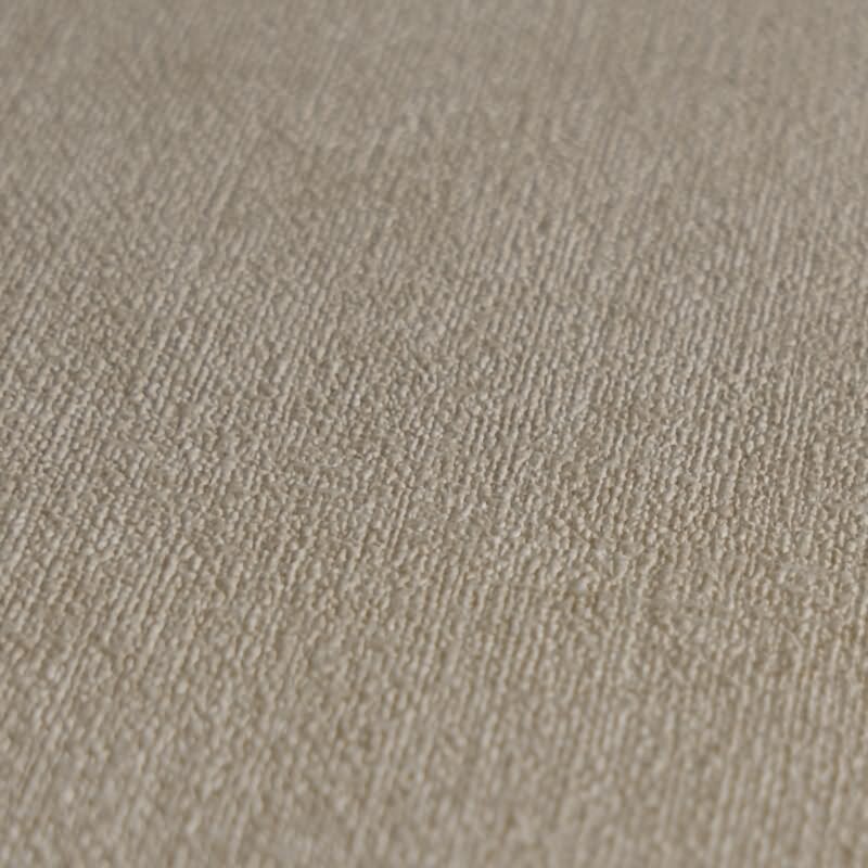 Strukturtapete Leinenoptik Beige Vliestapete Stoffoptik (KG-171753)