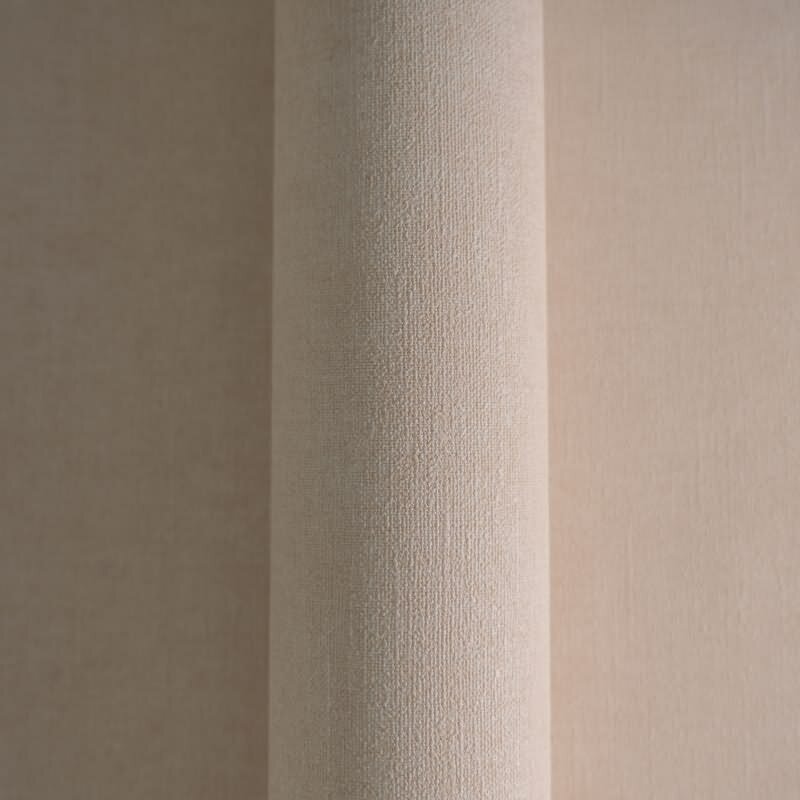 Leinenoptik Vliestapete Sand Beige warm Strukturtapete Stoffoptik (KG-171754)
