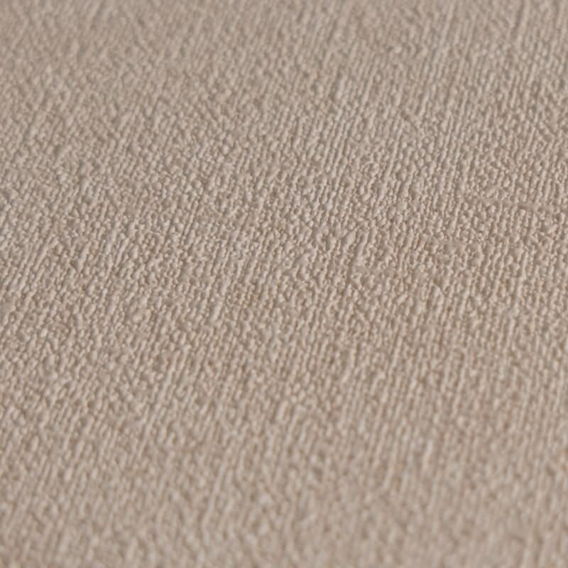 Leinenoptik Vliestapete Sand Beige warm Strukturtapete Stoffoptik (KG-171754)