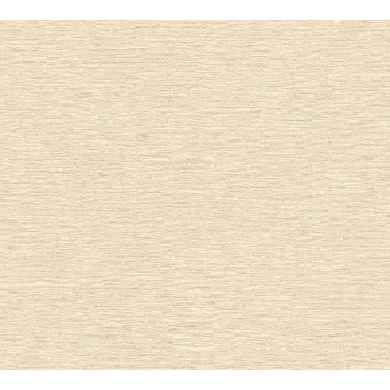 Leinenoptik Vliestapete Sand Beige warm Strukturtapete Stoffoptik (KG-171754)