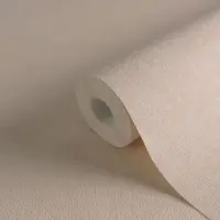 Leinenoptik Vliestapete Sand Beige warm Strukturtapete...