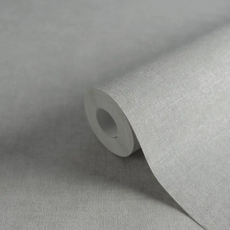 Unitapete Stoffoptik Salbeigrün Einfarbige Vliestapete mdoern (KG-171756)