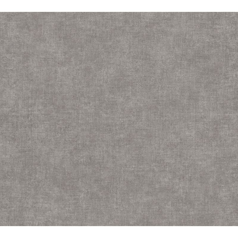 Uni-Tapete Stoffoptik Anthrazit Dunkle hochwertige moderne Vliestapete (KG-171758)