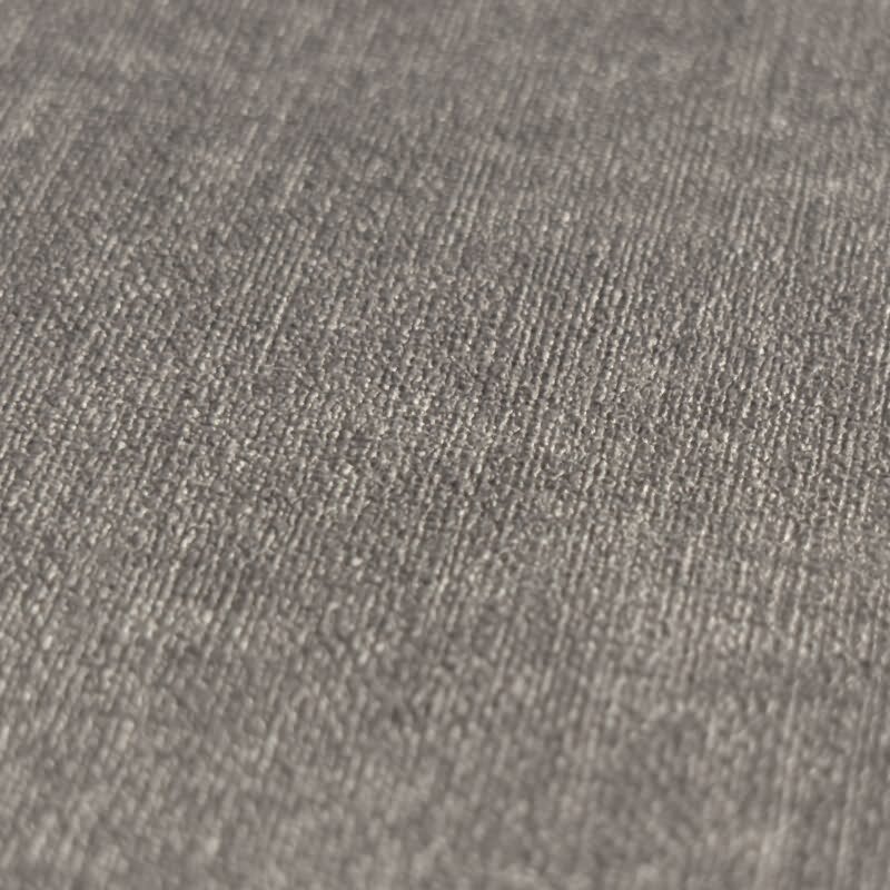 Uni-Tapete Stoffoptik Anthrazit Dunkle hochwertige moderne Vliestapete (KG-171758)