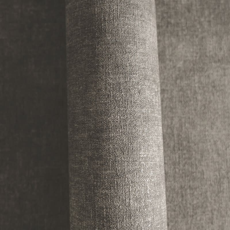 Vliestapete Leinenoptik Stahlblau moderne skandinavische Unitapete (KG-171759)