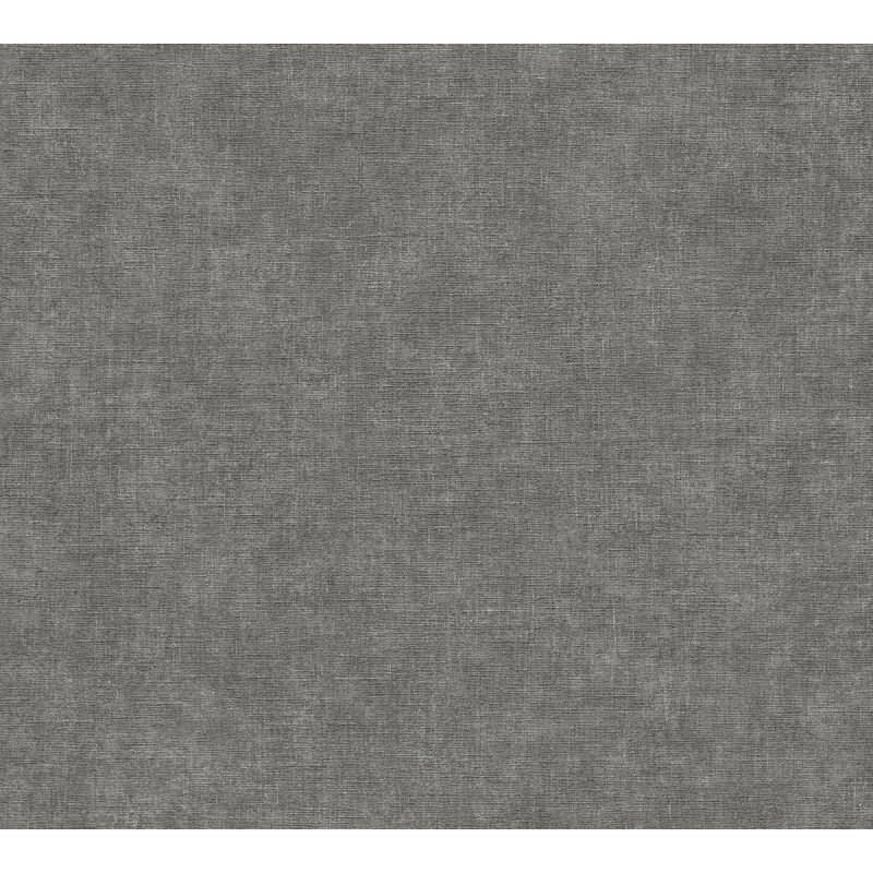 Vliestapete Leinenoptik Stahlblau moderne skandinavische Unitapete (KG-171759)