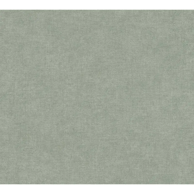 Vliestapete Stoffoptik Salbeigrün strukturierte moderne Uni-Tapete (KG-171760)