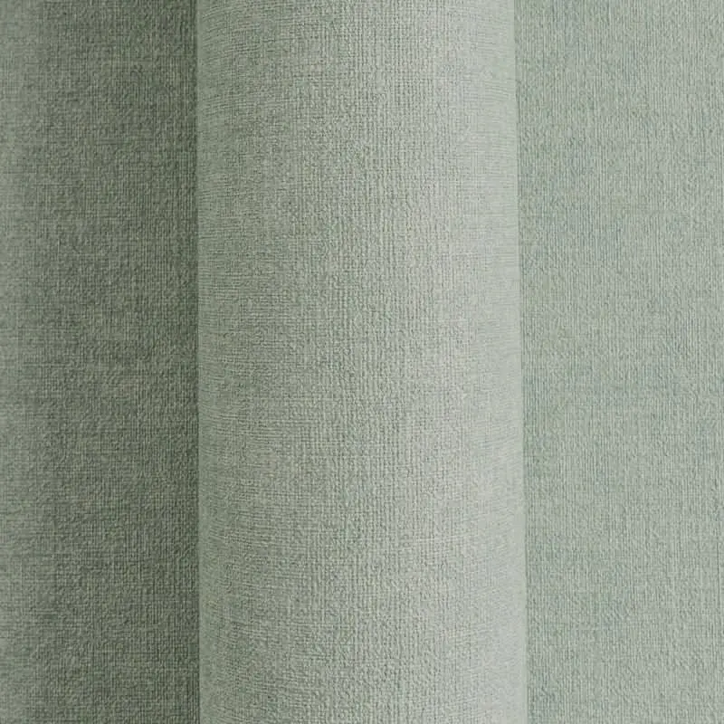 Vliestapete Stoffoptik Salbeigrün strukturierte moderne Uni-Tapete (KG-171760)
