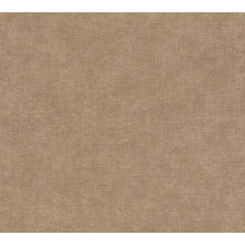 Vliestapete Leinenoptik Terrakotta moderne Uni-Tapete Stoffoptik (KG-171763)