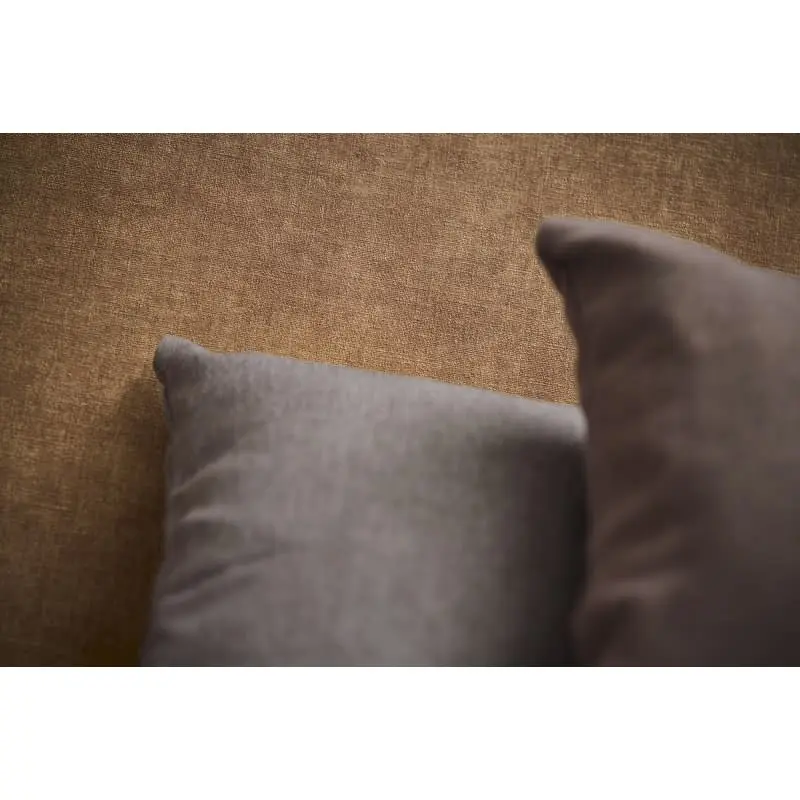 Vliestapete Leinenoptik Terrakotta moderne Uni-Tapete Stoffoptik (KG-171763)