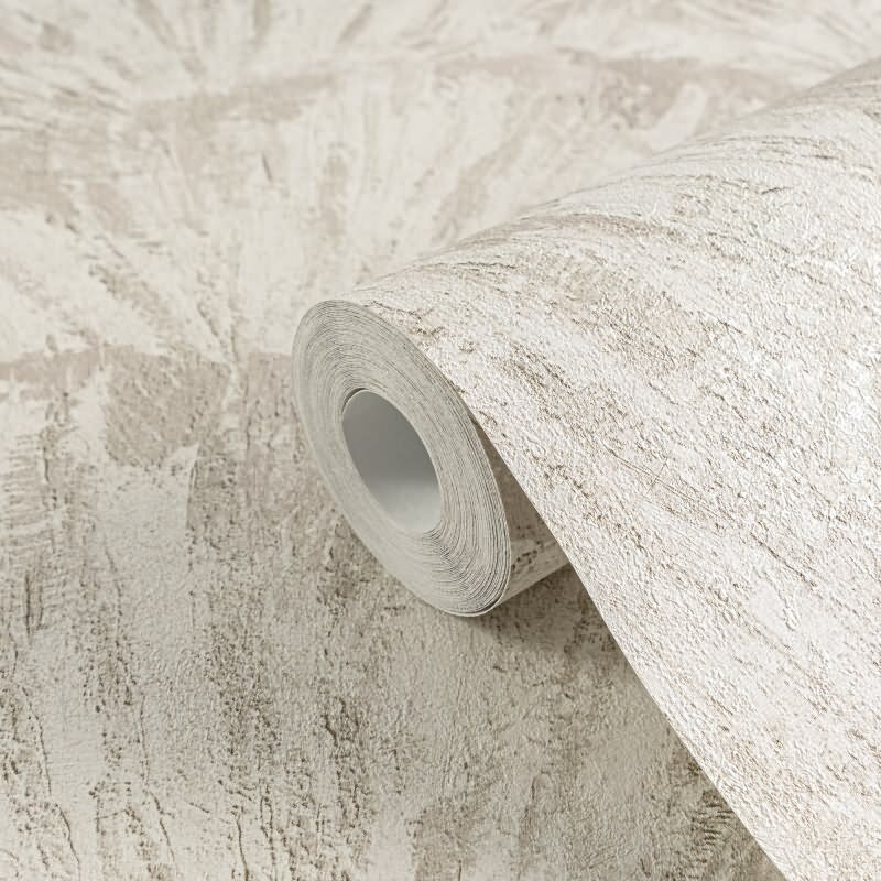 Struktur-Tapete in 3D Fächeroptik Creme Beige Vliestapete (KG-171767)