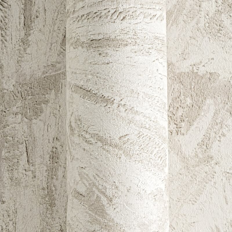 Struktur-Tapete in 3D Fächeroptik Creme Beige Vliestapete (KG-171767)