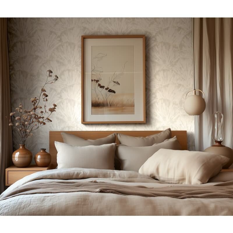 Struktur-Tapete mit 3D Fächermuster Weiß Hellgrau Vliestapete (KG-171768)