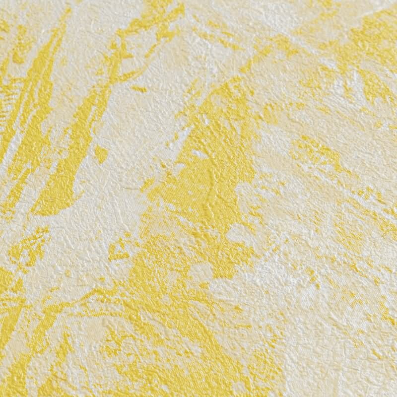 3D-Tapete mit Fächermuster Gelb Beige Struktur-Vliestapete (KG-171769)