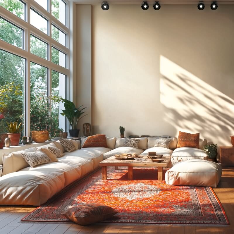 Muster-Vliestapete Stoffoptik Tapete mit Leinenstruktur Weiß Creme Vintage (KG-171786)