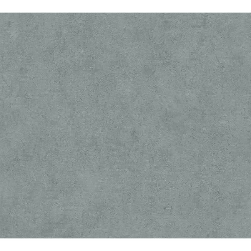 Vliestapete in Putzoptik Petrol Einfarbige Tapete Vliestapete Blau (KG-171790)