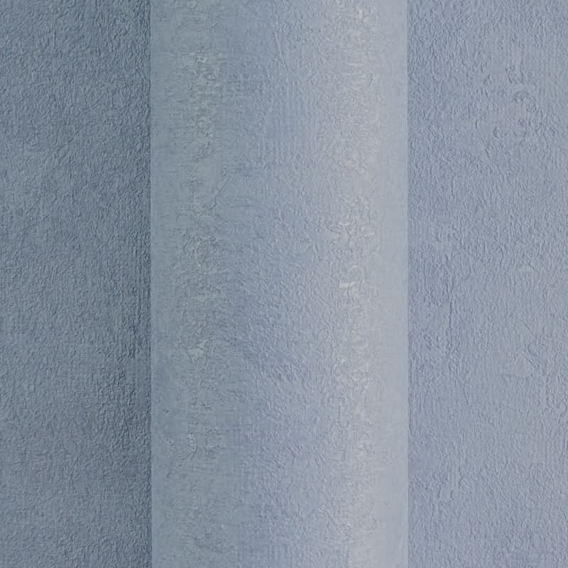 Tapete mit Putzoptik Blau Vintage Vliestapete einfarbig (KG-171791)