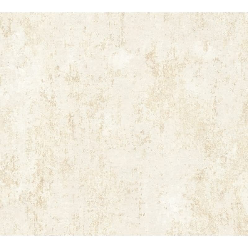 Vintage Tapete in Putzoptik Sand Beige Beton Look Vliestapete Metallic (KG-171793)