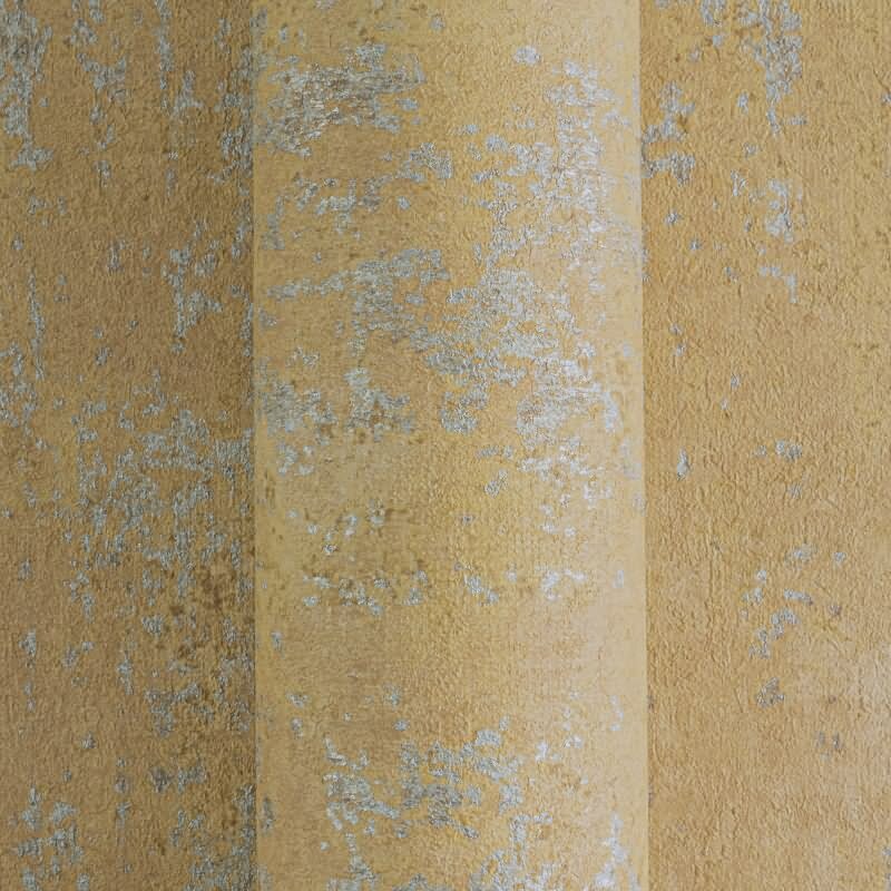 Vlies-Tapete in Rostoptik Braun Orange Metallic Used Look Strukturtapete (KG-171797)