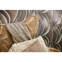 Dschungel Tapete Braun Metallic Beige Wei&szlig;...