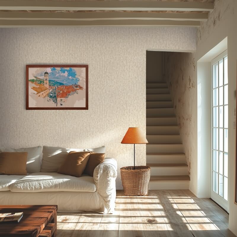 Vintage Mustertapete Creme Beige Gold Metallic Vliestapete 3D-Effekt (KG-171809)