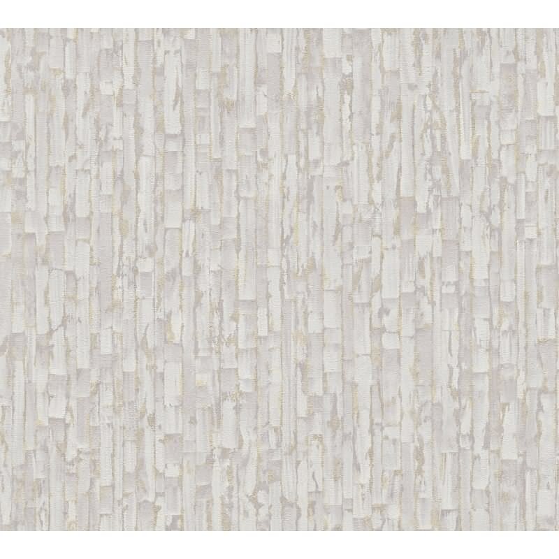 Tapete Grau Gold Metallic hochwertige Vintage Muster Vliestapete (KG-171810)