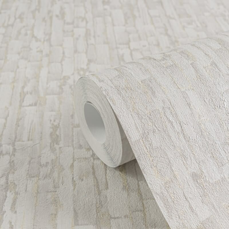 Tapete Grau Gold Metallic hochwertige Vintage Muster Vliestapete (KG-171810)