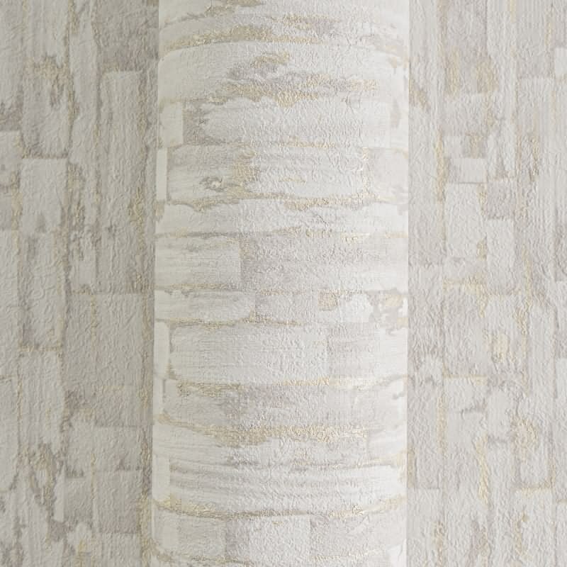 Tapete Grau Gold Metallic hochwertige Vintage Muster Vliestapete (KG-171810)