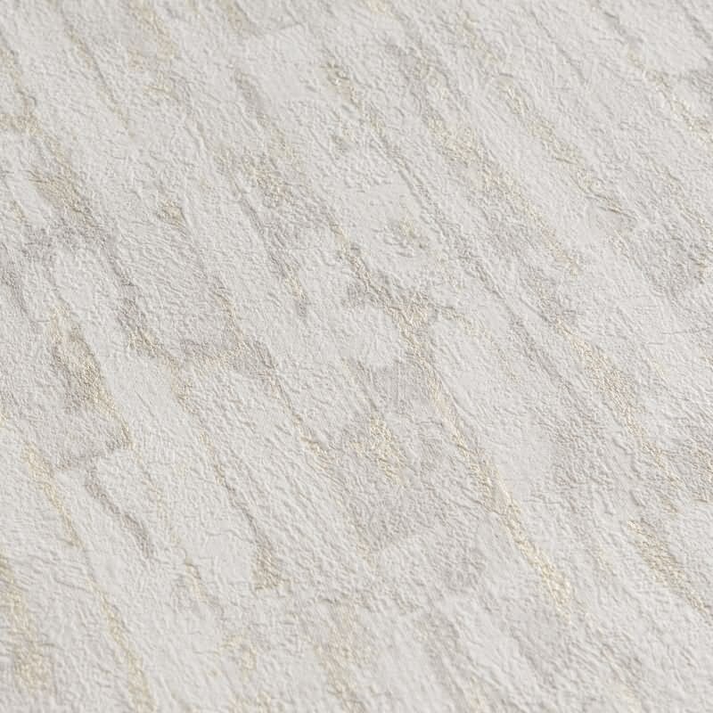 Tapete Grau Gold Metallic hochwertige Vintage Muster Vliestapete (KG-171810)