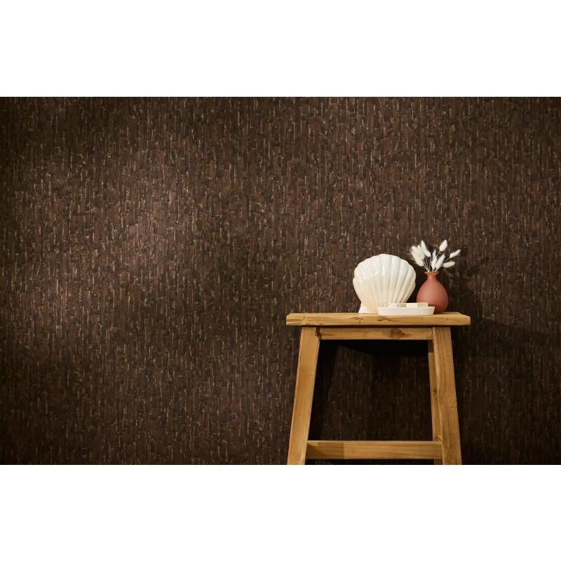 Vliestapete Braun Metallic hochwertige Schlafzimmer Design-Tapete (KG-171814)