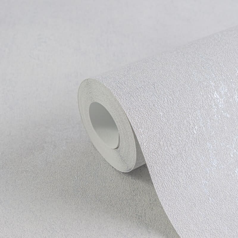 Luxus Ornament Barock Tapete Hellgrau Silber Metallic Vliestapete (KG-171816)