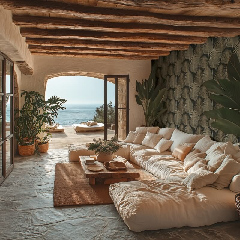 3D-Tapete Dschungel Dunkelbraun Beige Metallic hochwertige Vliestapete (KG-171826)