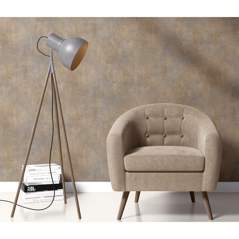 Tapete Gold, Kupfer ELLE Decoration Vliestapete (KG-171846)