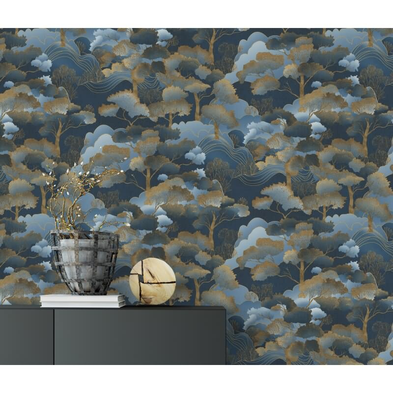 Tapete Blau ELLE Decoration Vliestapete (KG-171875)