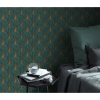 Tapete Gr&uuml;n ELLE Decoration Vliestapete (KG-171881)