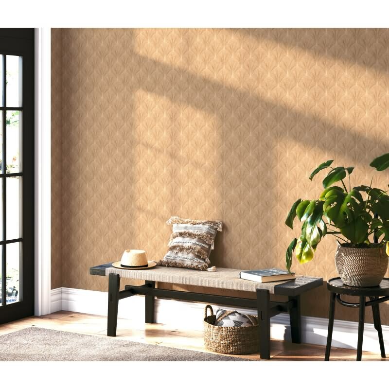 Tapete Gold, Kupfer ELLE Decoration Vliestapete (KG-171882)