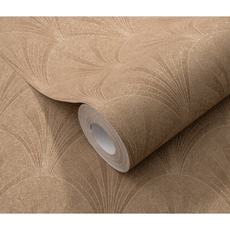 Tapete Gold, Kupfer ELLE Decoration Vliestapete (KG-171882)