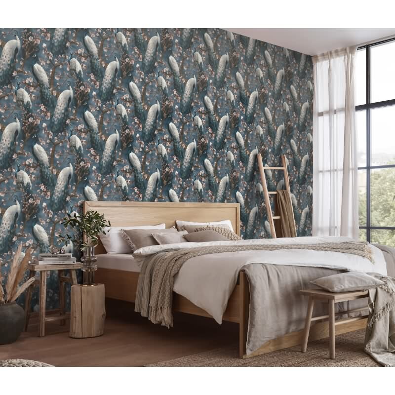 Tapete Blau Erismann Vliestapete (KG-172041)