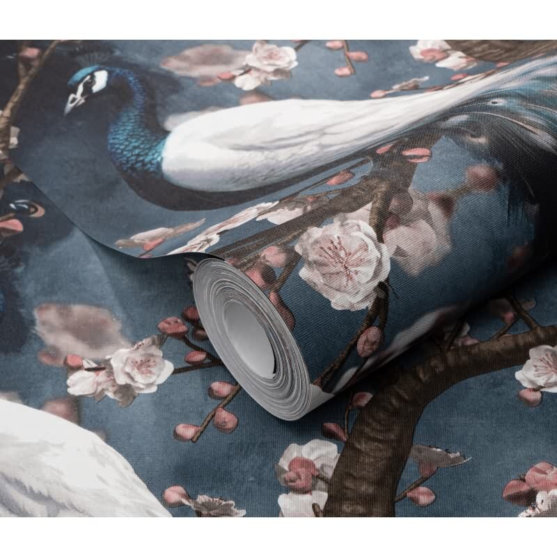 Tapete Blau Erismann Vliestapete (KG-172041)