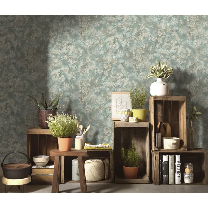 Tapete Grün Erismann Vliestapete (KG-172043)