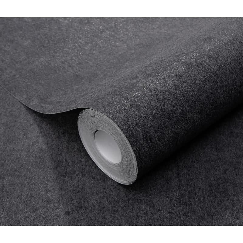 Tapete Schwarz, Anthrazit Erismann Vliestapete (KG-172059)