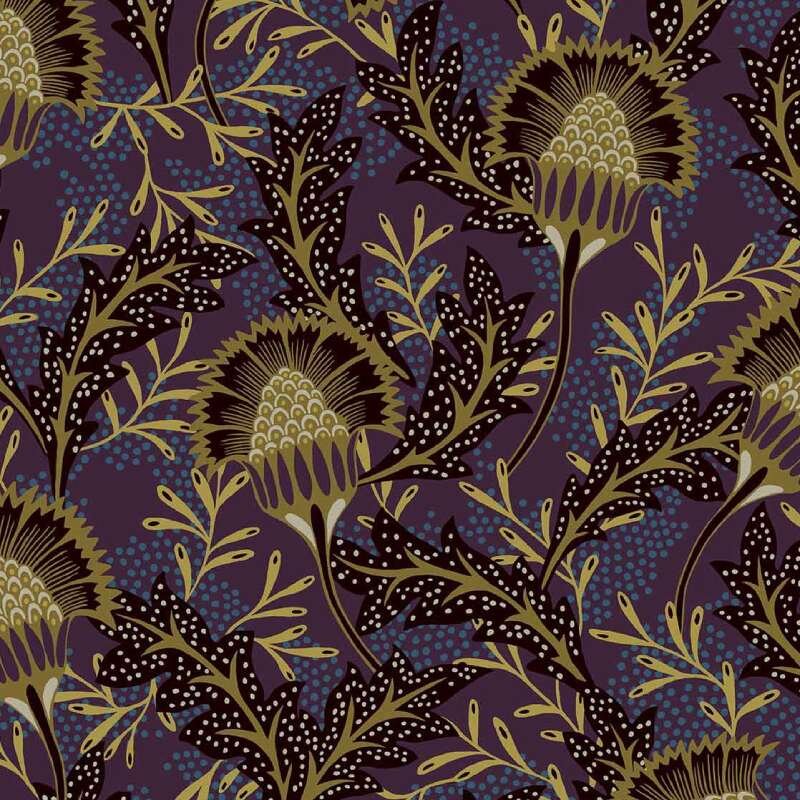 Tapete, Lila, Flieder Eijffinger Vliestapete (KG-172069)