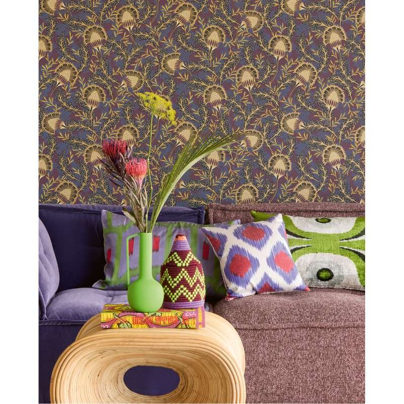 Tapete, Lila, Flieder Eijffinger Vliestapete (KG-172069)