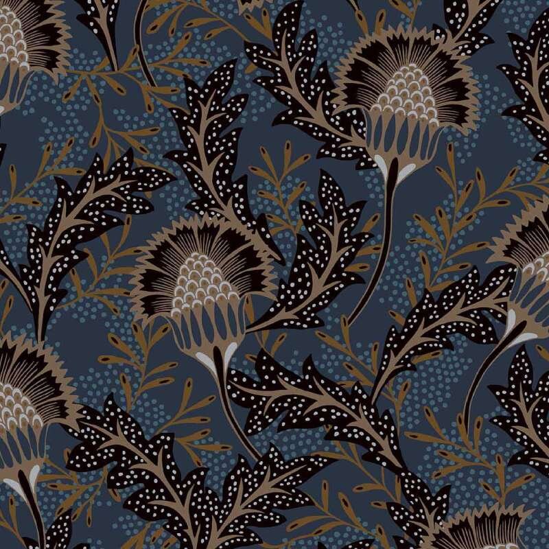 Tapete, Blau Eijffinger Vliestapete (KG-172070)