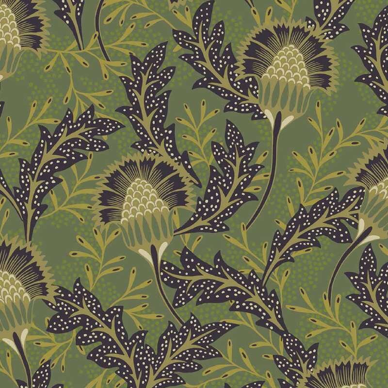 Tapete, Grün Eijffinger Vliestapete (KG-172071)