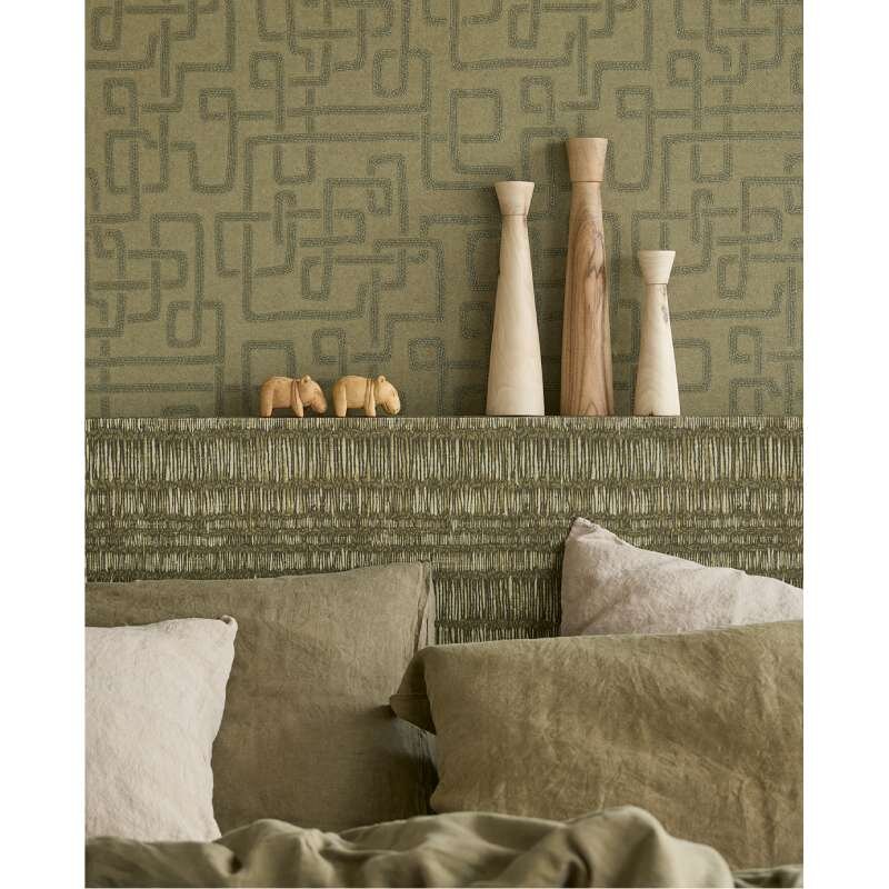 Tapete, Grün Eijffinger Vliestapete (KG-172079)