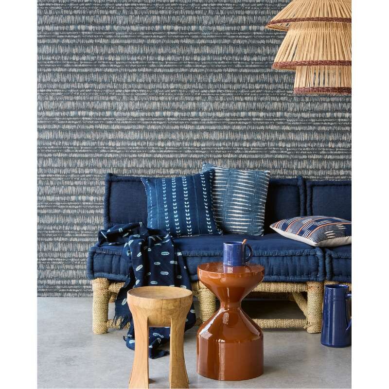 Tapete, Blau Eijffinger Vliestapete (KG-172101)