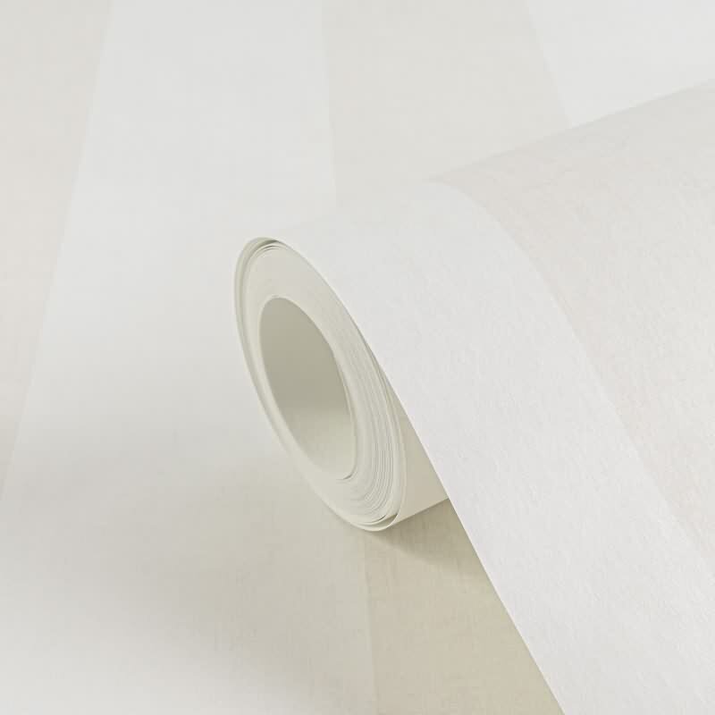 Tapete Kinderzimmer Streifentapete Beige Weiß Klassische Vliestapete mit Streifenmuster (KG-172171)